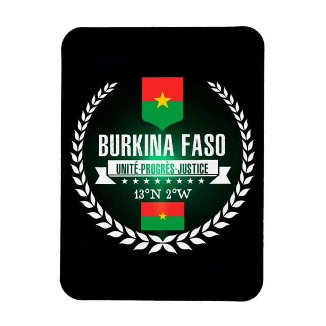 Magnet Flexible Burkina Faso (Vertical)