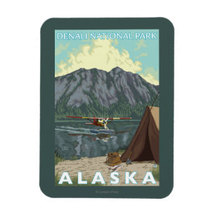Magnet Flexible Bush Plane & Fishing - Denali Nat'l Park,