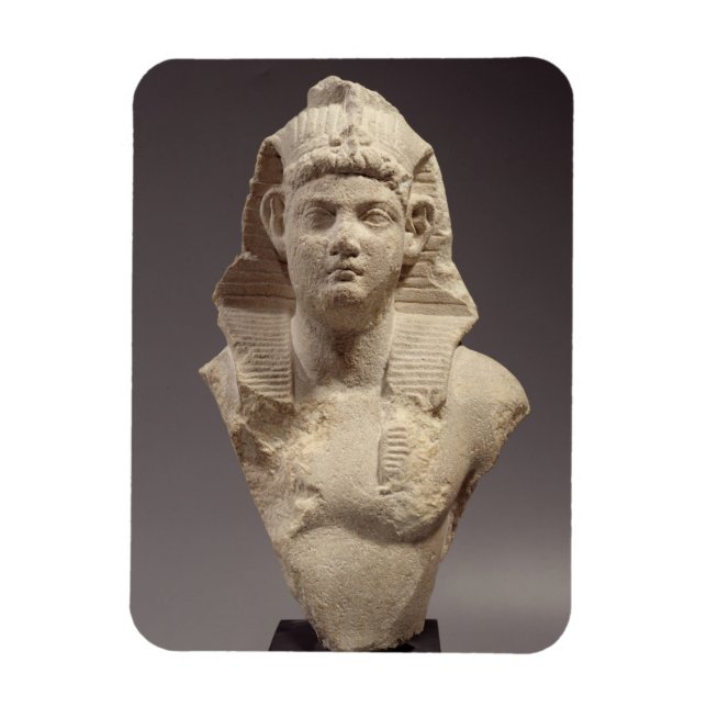 Magnet Flexible Buste d'un empereur romain en pharaon (marbre) (Vertical)