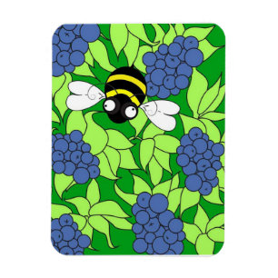 Magnet Flexible Busy Busy Bee Collection - Blueberry Delight