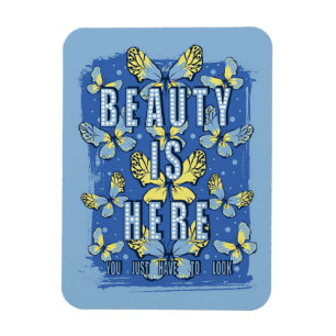Magnet Flexible Butterfly Lover Beauté Butterfly est ici