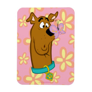 Magnet Flexible Butterfly On Scooby-Doo's Nose