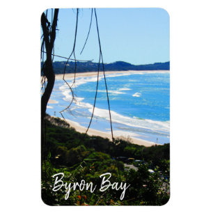 Magnet Flexible byron bay beach bleu