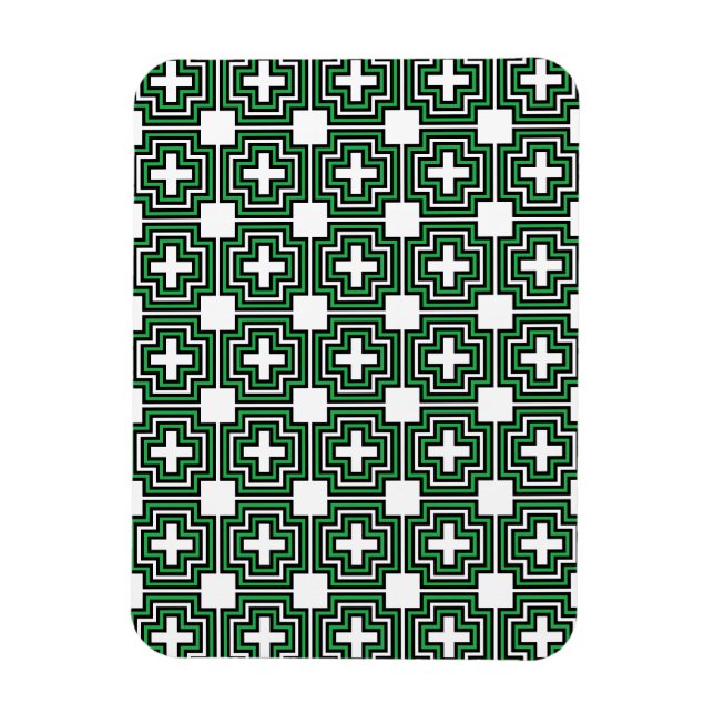 Magnet Flexible C&S Green (Vertical)