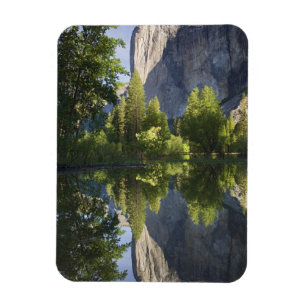 Magnet Flexible CA, Parc national de Yosemite, El Capitan reflété 