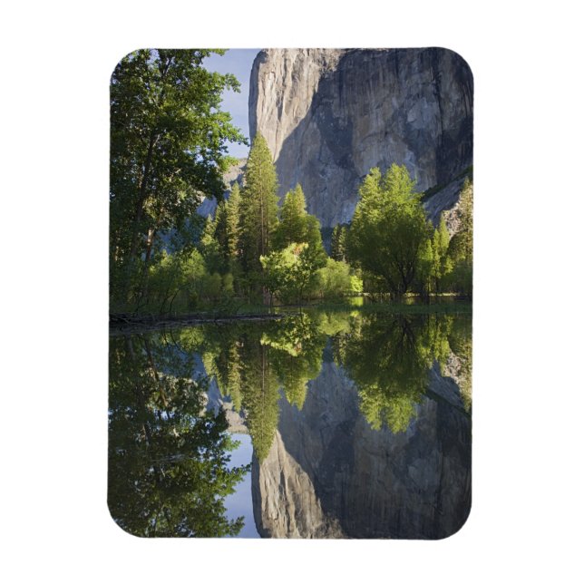 Magnet Flexible CA, Parc national de Yosemite, El Capitan reflété  (Vertical)