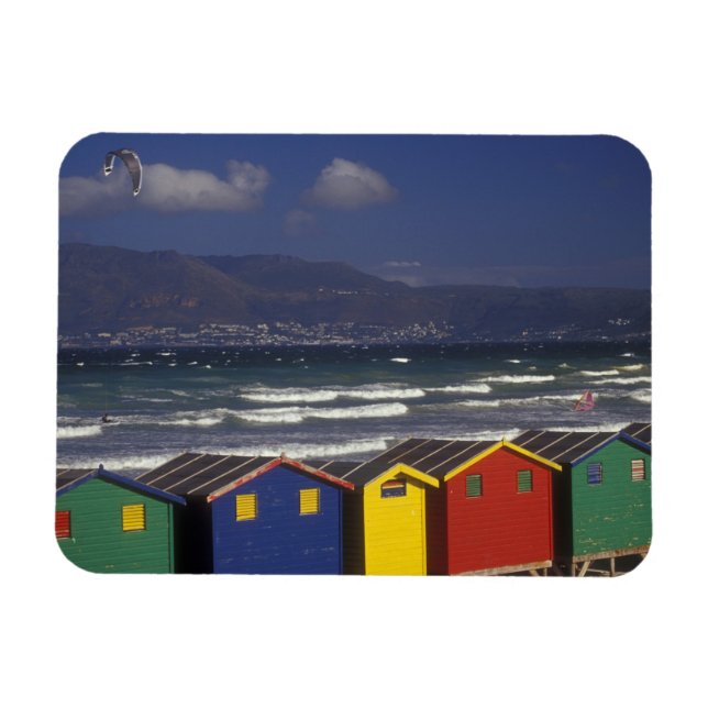 Magnet Flexible Cabanes de bain de la baie St. James, près du Cap (Horizontal)