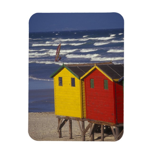 Magnet Flexible Cabanons de plage de St. James Bay, près de Capeto (Vertical)
