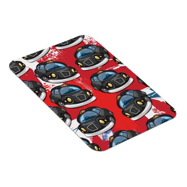 Magnet Flexible Cabine noire de Londres (Côté Droit)