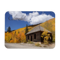 Cabine rustique en Brillier Jaune Aspens Colorado
