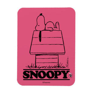 Magnet Flexible cacahuètes Snoopy Le Secret À La Vie