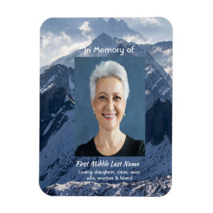Magnet Flexible Cadeau commémoratif des montagnes alpines