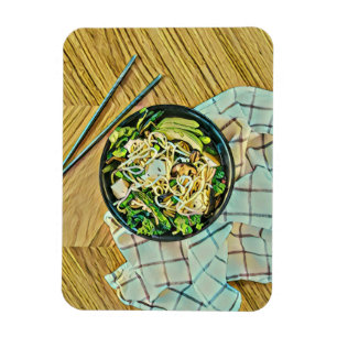Magnet Flexible cadeau d'anniversaire Ramen