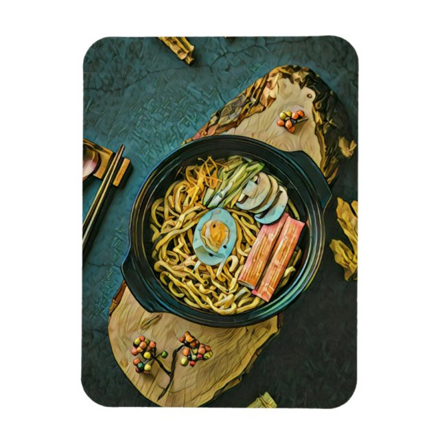 Magnet Flexible cadeau d'anniversaire Ramen (Vertical)