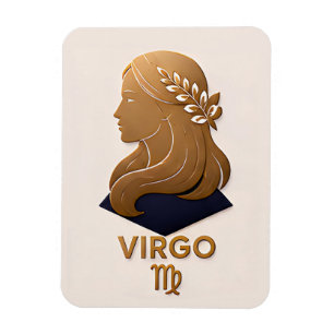 Magnet Flexible Cadeau de décoration du zodiaque Vierge Astrologie