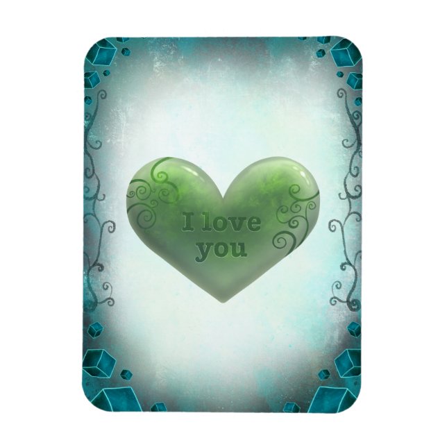 Magnet Flexible cadeau de la Saint-Valentin (Vertical)