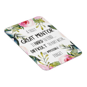 Magnet Flexible Cadeau de mentor vraiment génial Citation d'appréc
