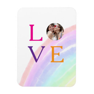 MAGNET FLEXIBLE CADEAU DE PLUIE ARC-EN-CIEL LGBTQ FIÈRE PERSONNALI