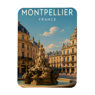 Magnet Flexible Cadeau de voyage pour la ville méditerranéenne de