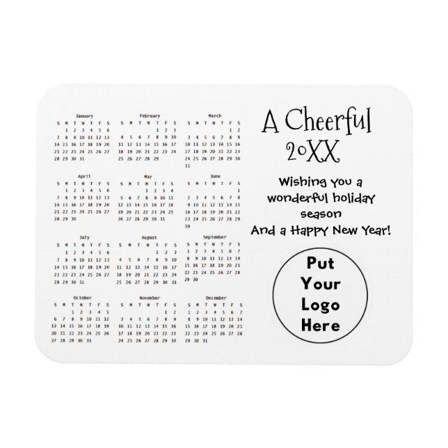 Magnet Flexible Cadeau flexible pour client d'entreprise simple no (Horizontal)