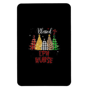 Magnet Flexible Cadeau infirmière   Infirmière du LPN bienheureuse