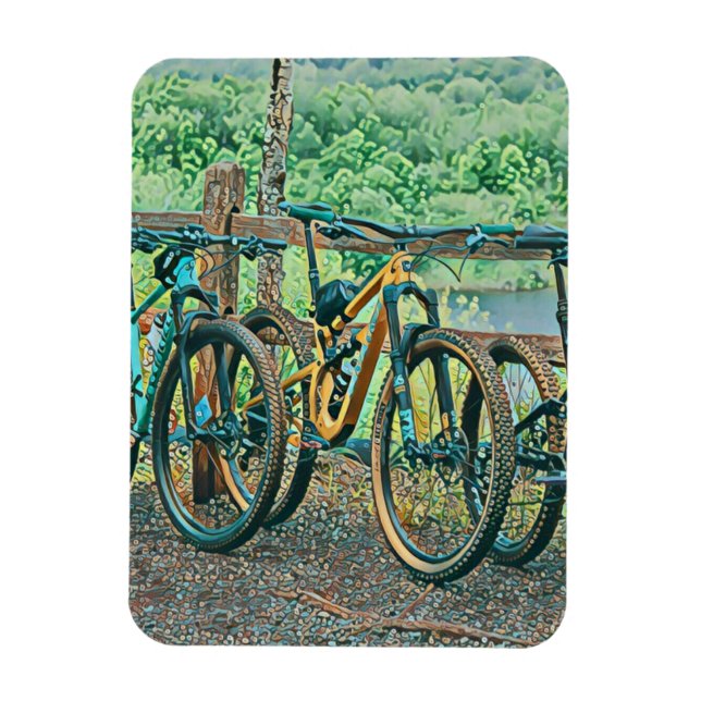 Magnet Flexible Cadeau Lover Cycling (Vertical)