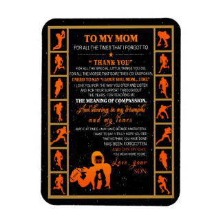 Magnet Flexible Cadeau Maman | Lettre À Ma Mère Amour De Ton Fils