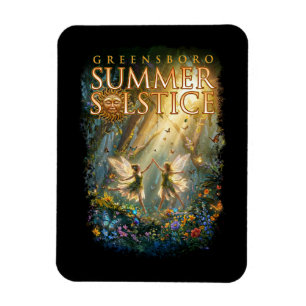 Magnet Flexible Cadeau souvenir du festival du solstice d'été de G