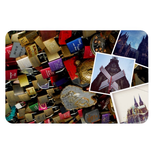 Magnet Flexible Cadeau spécial Cologne  (Horizontal)