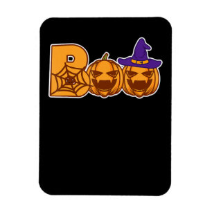 Magnet Flexible Cadeau Spider Boo Halloween Citrouille Visages S