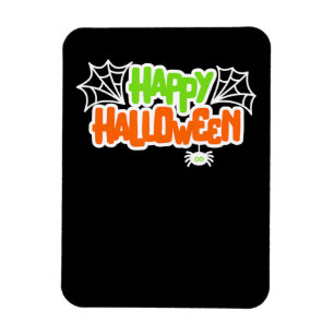 Magnet Flexible Cadeau Spider Happy Halloween coloré mignon arai