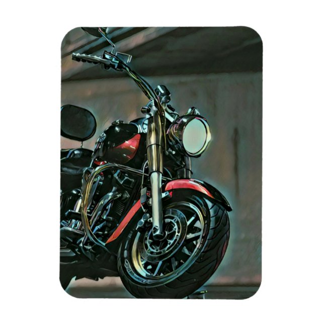 Magnet Flexible Cadeaux de moto (Vertical)