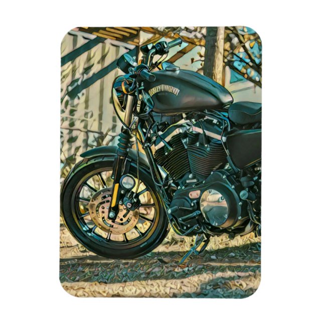 Magnet Flexible Cadeaux de moto (Vertical)