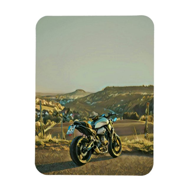 Magnet Flexible Cadeaux de moto (Vertical)