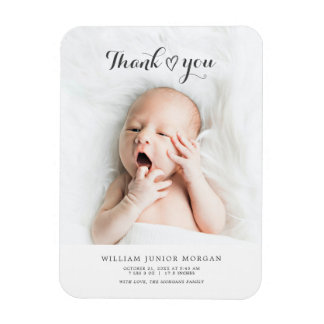 Magnet Flexible Cadeaux minimalistes pour bébé garçon fille photo 