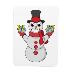 Magnet Flexible Cadeaux pour vous de Snowman