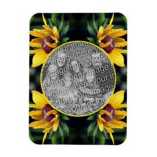 Magnet Flexible Cadre de Fleur Susan à l'teint noir Ajouter votre
