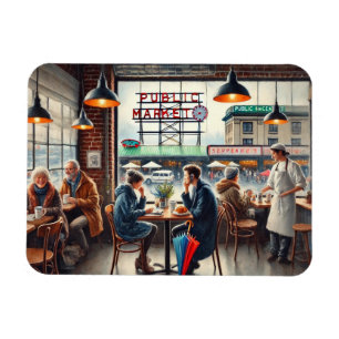 Magnet Flexible Café à Rainy Seattle