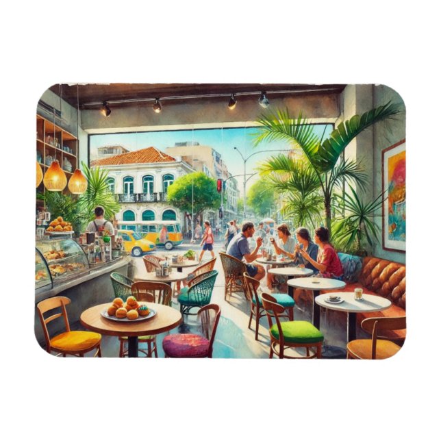 Magnet Flexible Café à Rio Brazil Mug (Horizontal)