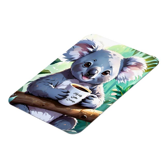 Magnet Flexible Café Cosy Jungle Koala (Côté Gauche)