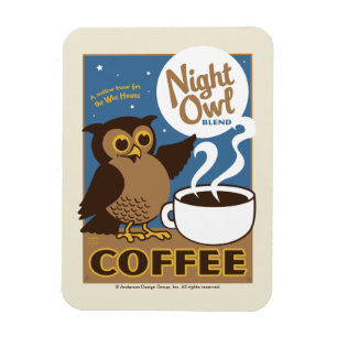 Magnet Flexible Café Night Owl