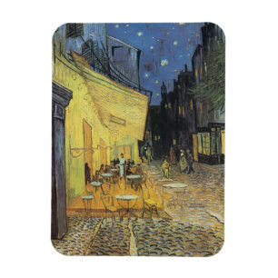 Magnet Flexible Café Terrasse en soirée