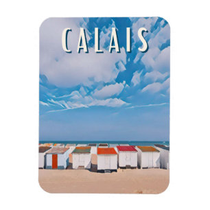 Magnet Flexible Calais Photo Vintage