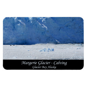 Magnet Flexible Calcul du glacier Margerie/Baie des Glaciers Alask