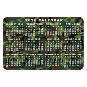 Magnet Flexible Calendrier 2018 (Voir la description pour la nouve