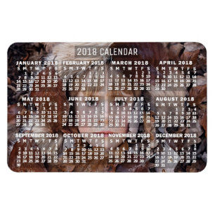 Magnet Flexible Calendrier 2018 (Voir la description pour la nouve