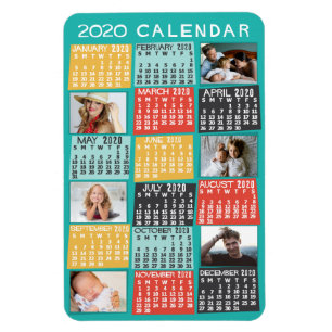 Magnet Flexible Calendrier 2020 (Voir la description pour la nouve