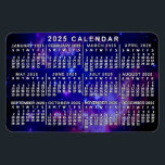 Magnet Flexible Calendrier mensuel 2025 Nebula spatiale externe<br><div class="desc">Ce calendrier mensuel flexible 2025 montre les jours de la semaine pour chaque mois en blanc sur un arrière - plan extra-spatial en bleu teinté du Petit Nuage Magellanique. Le Petit Nuage Magellanique est une galaxie d'environ 200 000 années-lumière qui orbite notre propre galaxie spirale de la Voie Lactée. Cette...</div>