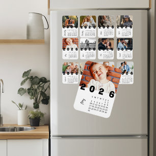 Magnet Flexible Calendrier Photo Minimaliste Moderne Mai 2026