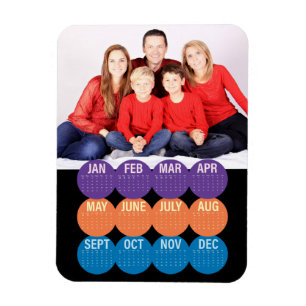 Magnet Flexible Calendrier photo moderne 2018